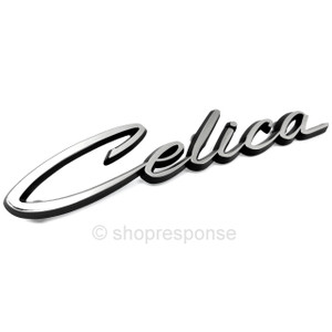 OEM Toyota 70-77 Celica Script Quarter Panel Emblem (75381-14913)