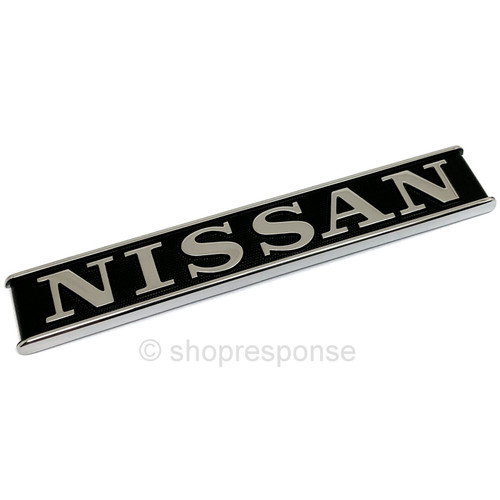 OEM Nissan 78-83 Datsun 280ZX / Fairlady Z S130 Rear NISSAN Emblem (84814-H7401)