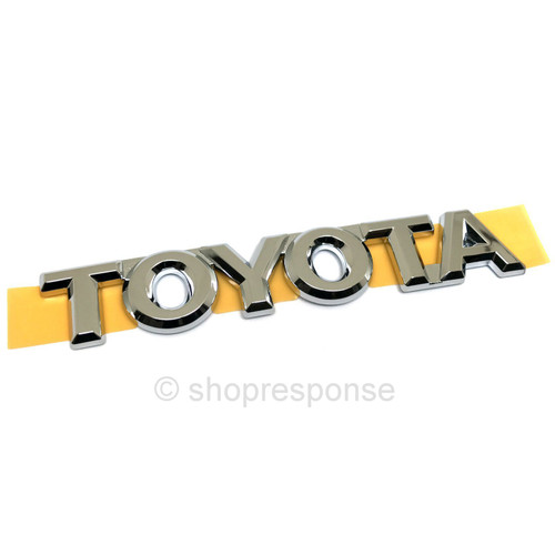 OEM Toyota 98-03 Land Cruiser J100 Rear "Toyota" Emblem (75441-60320)