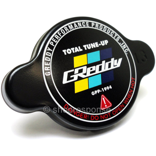 GReddy 13911002 Type S High Pressure Radiator Cap - Black