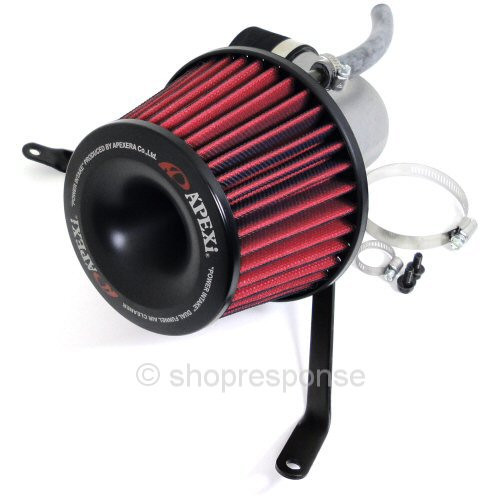 APEXi 508-H012 Power Intake Dual Funnel Air Cleaner: 07-08 Honda Fit