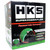 HKS 70019-AK104 Super Power Flow 200mm Universal Air Filter - Green (70mm / 2.75" Pipe)