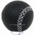 RAZO RA128 Round Black Leather Shift Knob - 240g
