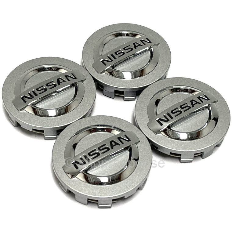 OEM Nissan Wheel Center Caps - Set of 4 (40342-AU511)