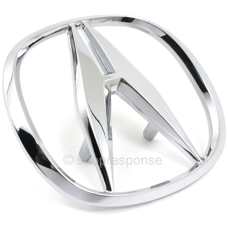 OEM Honda 94-01 Acura Integra Front A Emblem with Fasteners (75700-ST7-A00)