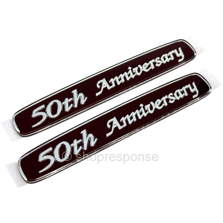 OEM / JDM Toyota Land Cruiser J90 / J100 Rear Quarter Panel 50th Anniversary Emblems (75381-60050)