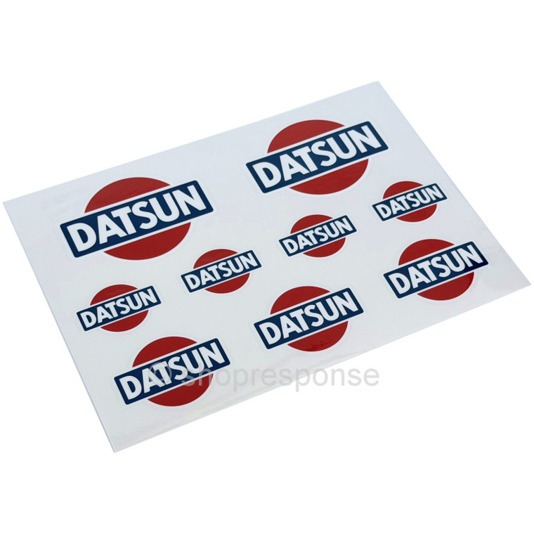 OEM / JDM Nissan Heritage DATSUN Sticker Sheet (KWAA0-10T00)
