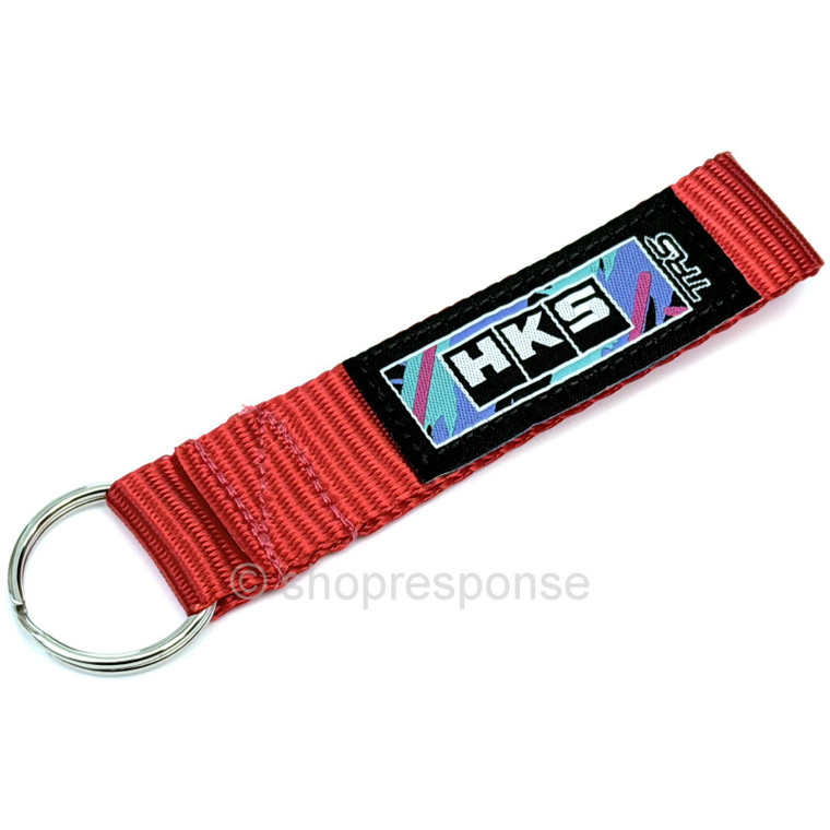 HKS x TRS 51007-AK773 Premium Goods Keyring - Red