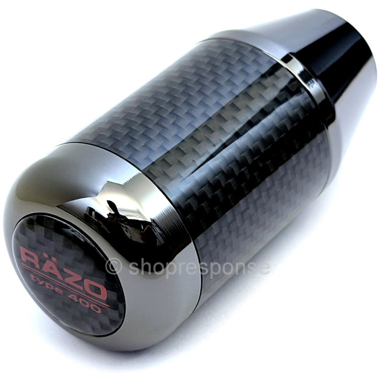 RAZO RA66 Aluminum & Carbon Fiber Shift Knob - Type 400g