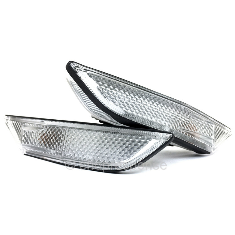 OEM / JDM Nissan 09-24 GT-R R35 Clear Front Bumper Lenses (26160-JF00D / 26165-JF00D) OEM / JDM Nissan 09-24 GT-R R35 Clear Front Bumper Lenses (26160-JF00D / 26165-JF00D)