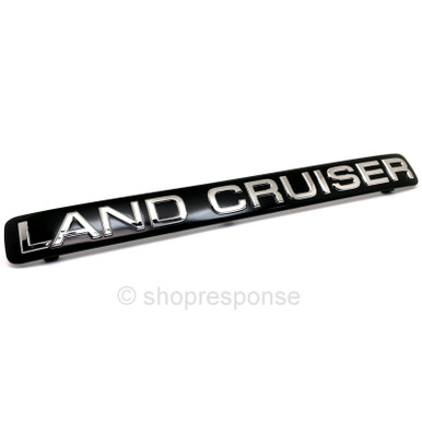 OEM Toyota Land Cruiser J100 Rear Swing Door LAND CRUISER Emblem