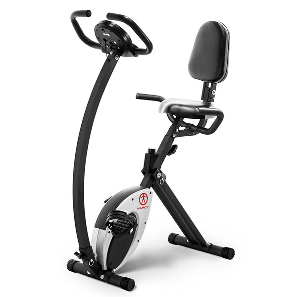 exercise bike with back