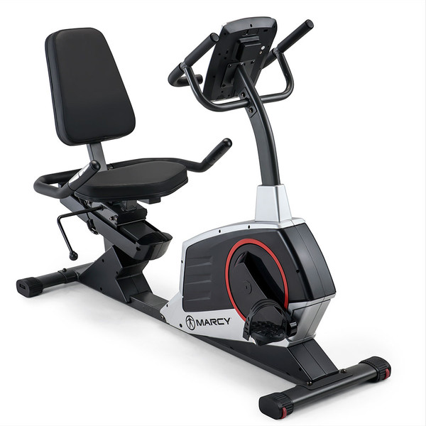 magnetic recumbent exercise bike