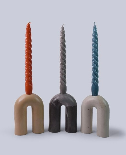 The U Candlestick Holder