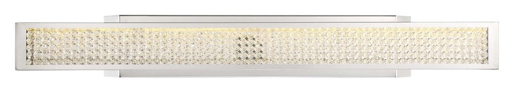 Zeev Lighting Polar Collection With Crushed Crystals Wall Sconce WS70025/LED/CH