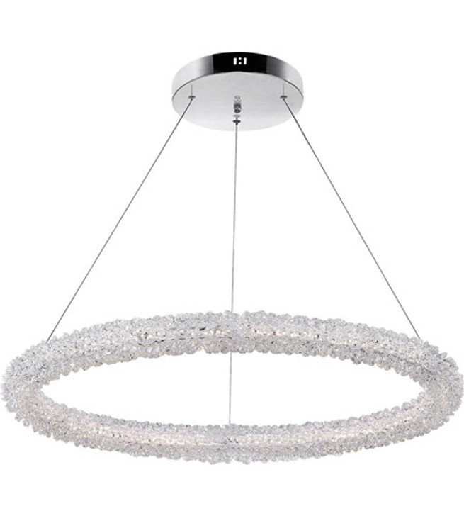 LED Chandelier with Chrome Finish 1042P17-601-R