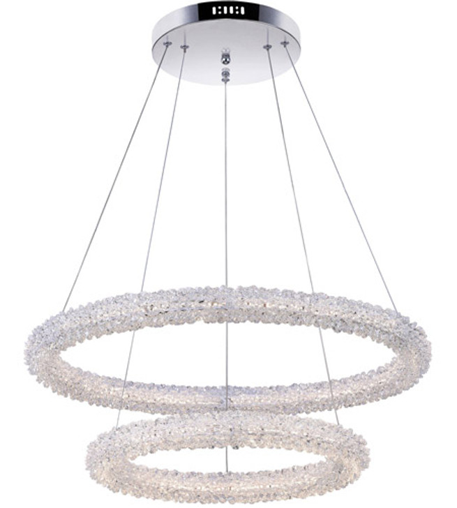 LED Chandelier with Chrome Finish 1042P32-601-3R