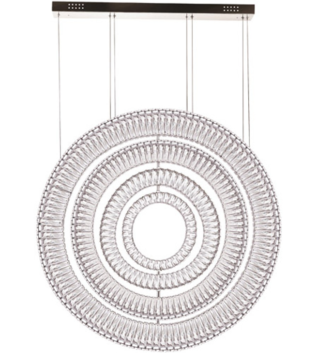 LED Chandelier with Chrome Finish 1046P42-4-601