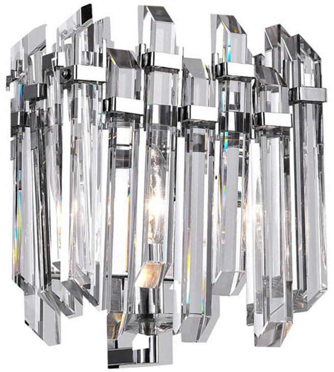 1 Light Wall Sconce with Chrome Finish 1065W8-1-601