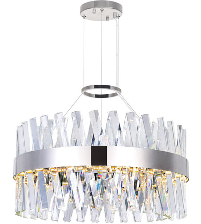 LED Chandelier with Chrome Finish 1220P24-601