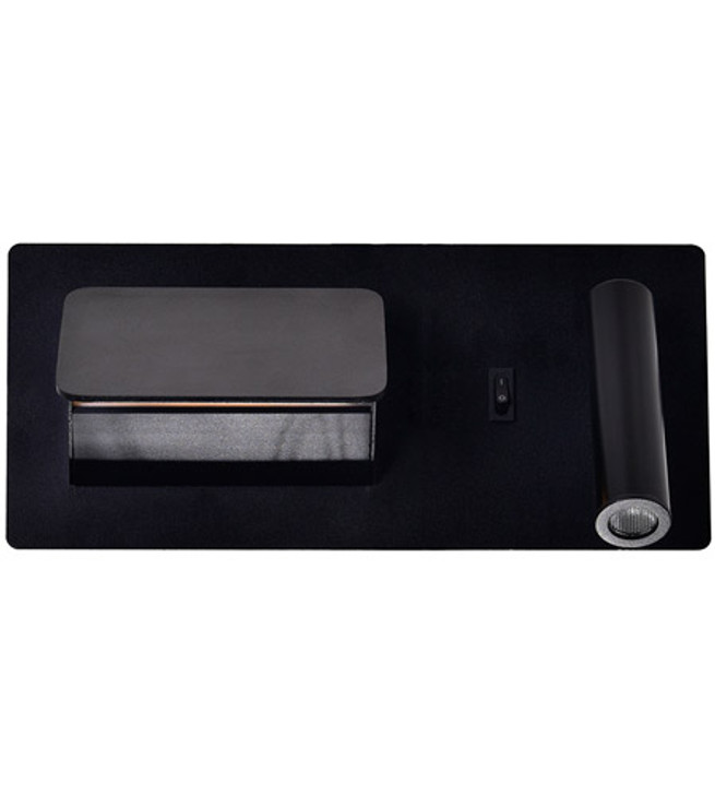 LED Sconce with Matte Black Finish 1237W12-101