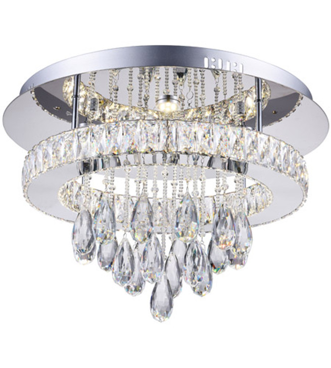 LED  Flush Mount with Chrome finish 5613C20ST-R