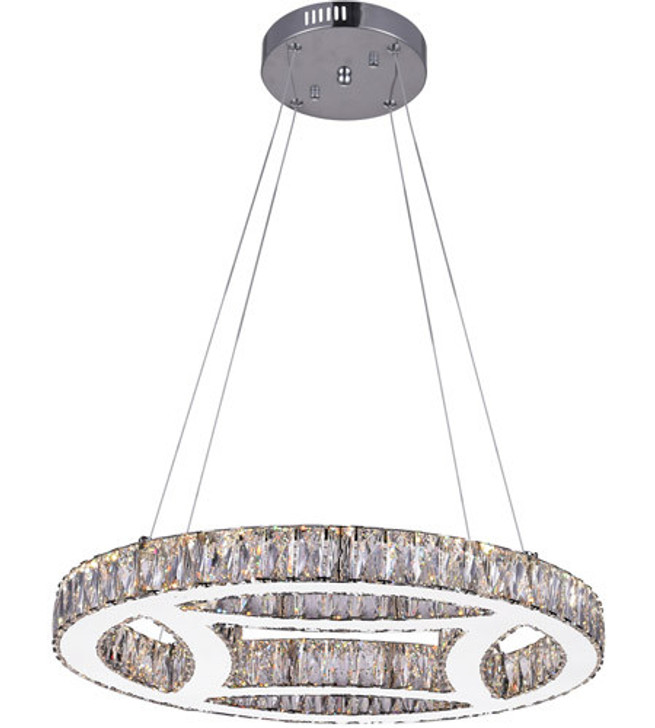 LED  Chandelier with Chrome finish 5634P20ST-R