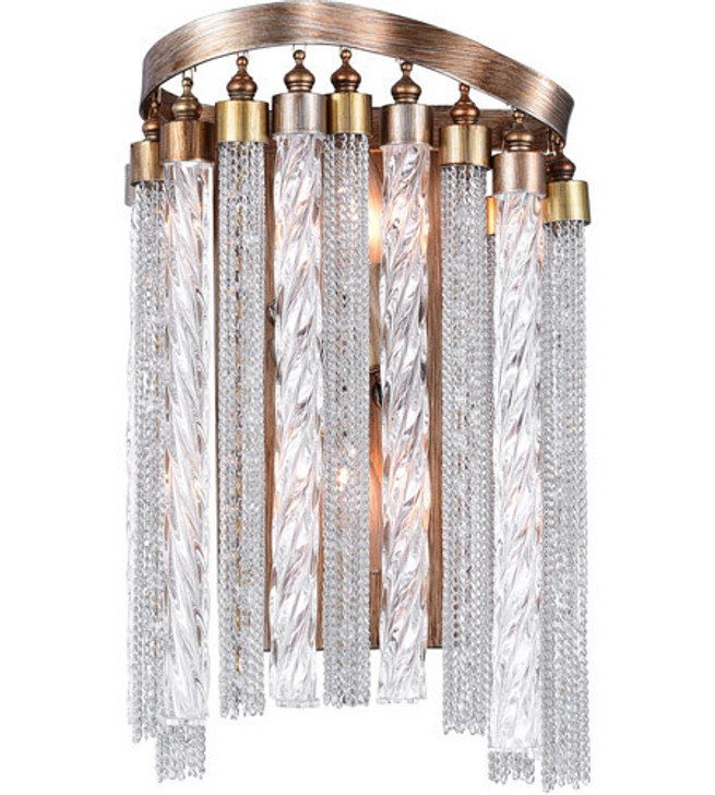 2 Light Wall Sconce with Gold finish 5648W7G