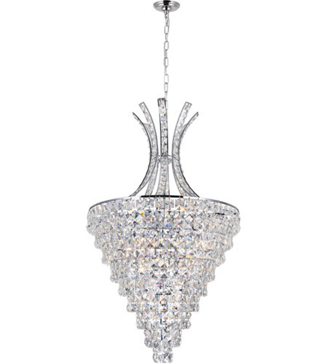 12 Light  Chandelier with Chrome finish 5685P20C