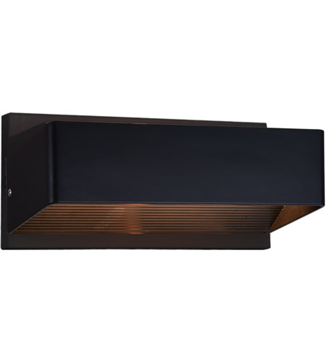 LED Wall Sconce with Black Finish 7146W12-101