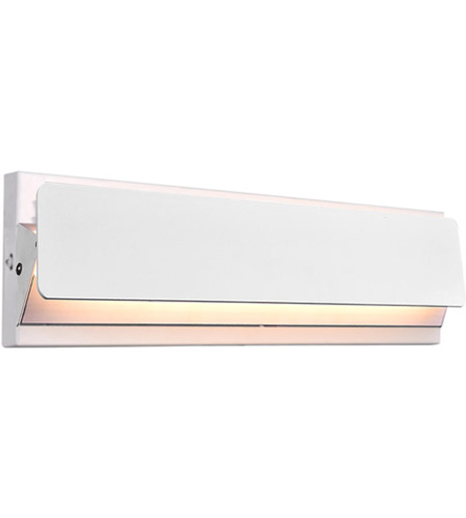 LED Wall Sconce with White Finish 7147W12-103