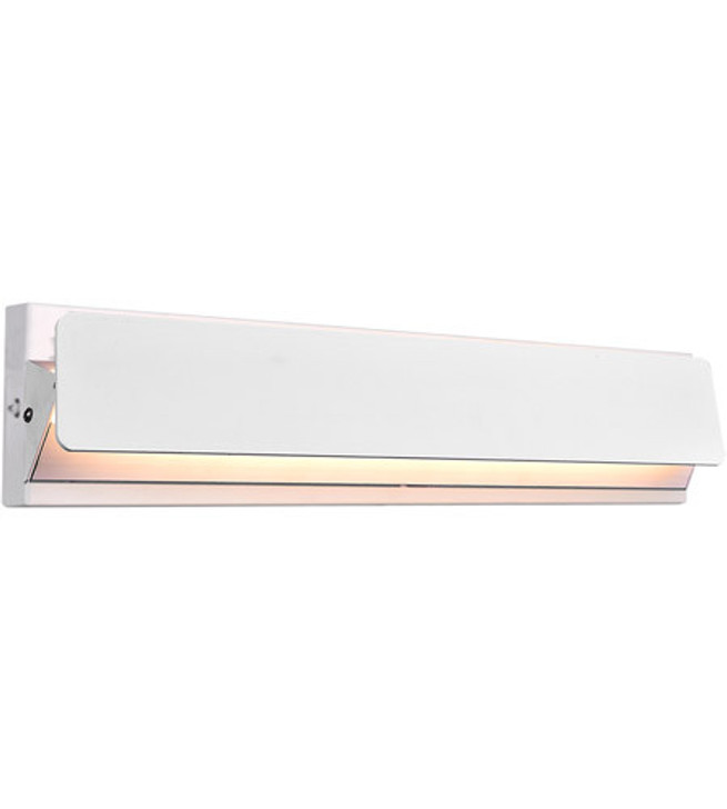 LED Wall Sconce with White Finish 7147W18-103