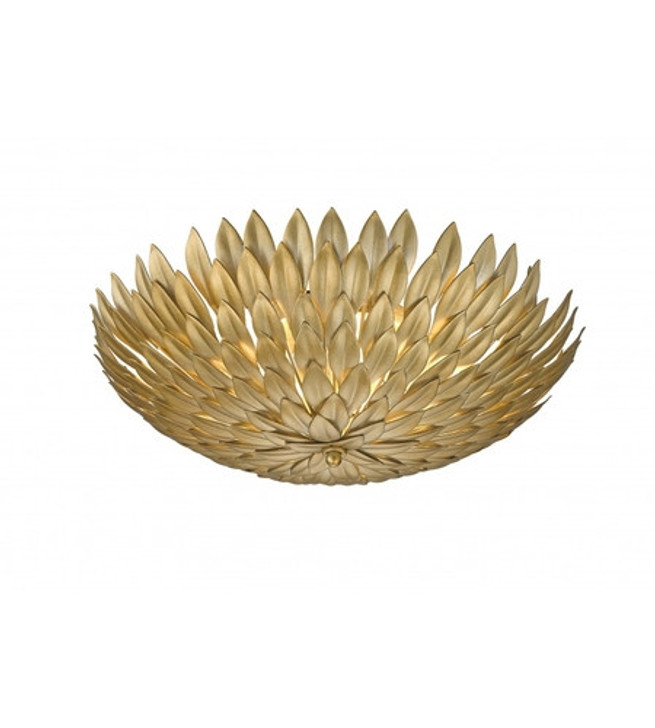 Canada 3 Light 20 inch Gold Flush Mount Ceiling Light