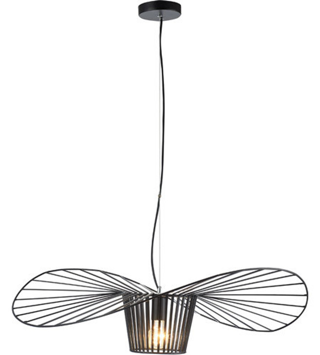 Canada 1 Light 42 inch Black Single Pendant Light Ceiling Light