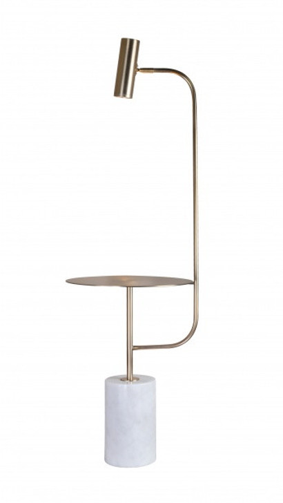 Canada 51 inch 50.00 watt Gold Floor Lamp Portable Light