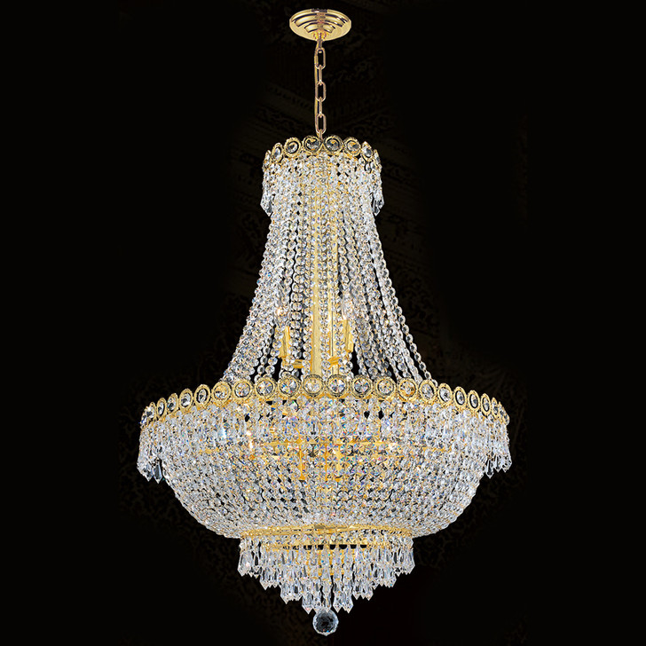 Empire crystal chandeliers KL-41037-24-G