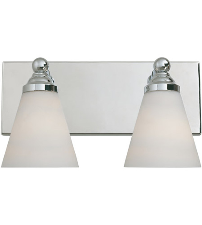 2 Light Wall Sconce 6492-CH