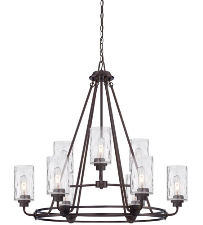 9 Light Chandelier 87189-OEB