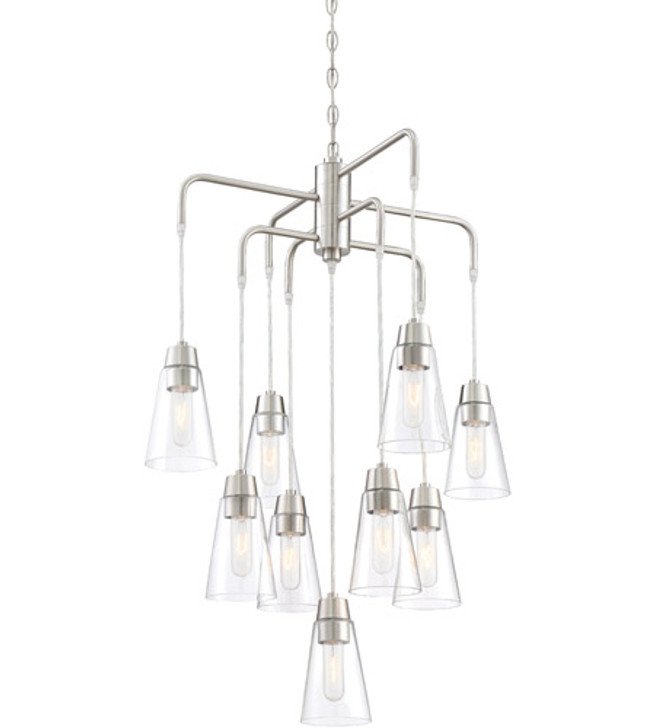 9 Light Chandelier 87889-SP