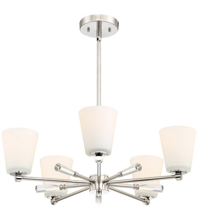 5 Light Chandelier 92285-PN