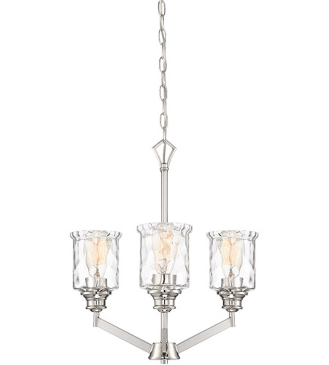 3-Light Hanging Fixture 96383-PN