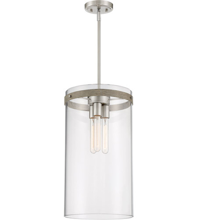 1 Light Pendant D227M-11P-BN