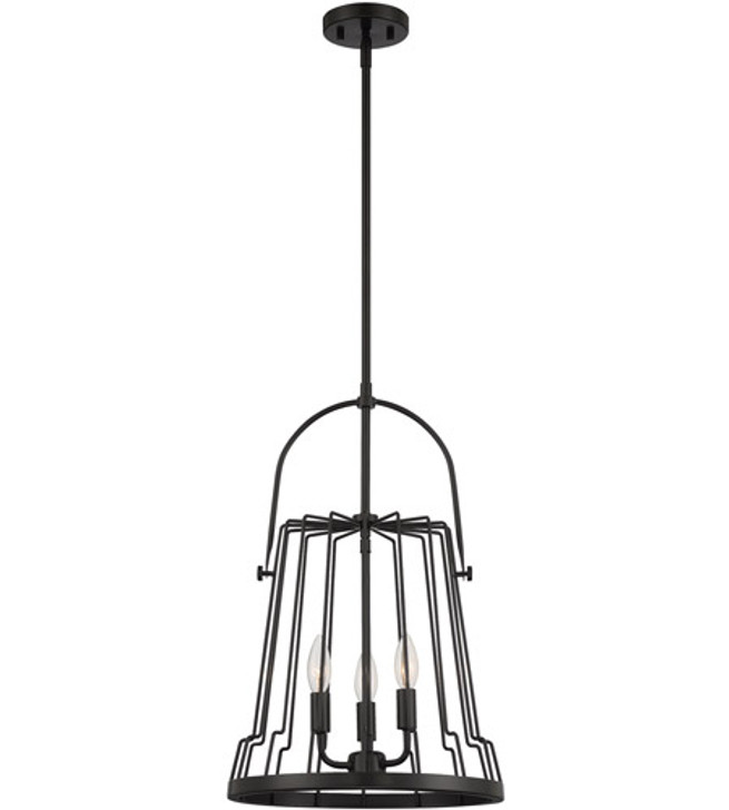 3 Light Pendant D234C-14P-MB