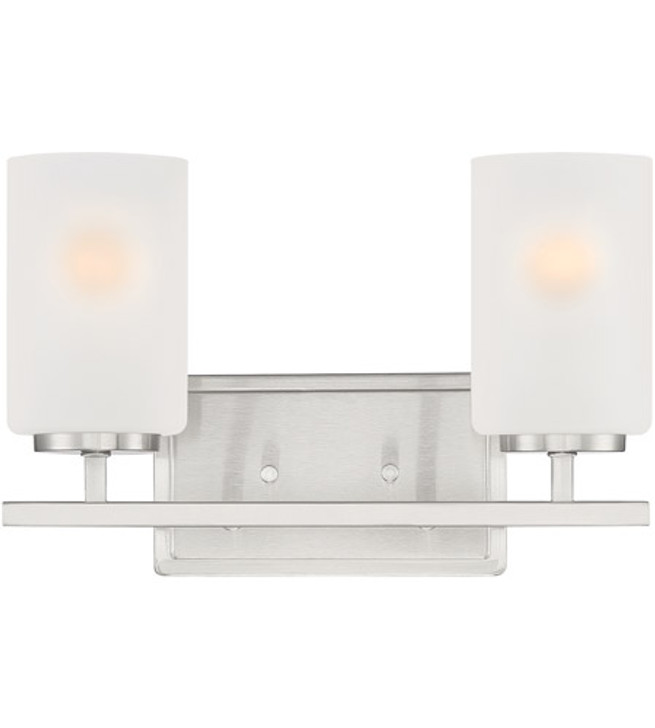 2 Light Vanity D239M-2B-BN