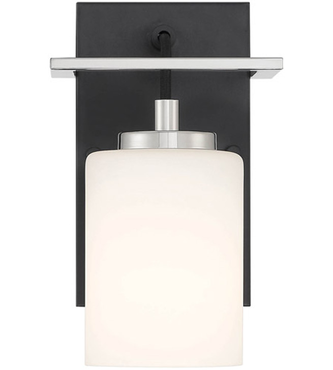 1-Light Wall Sconce D250M-WS-MB