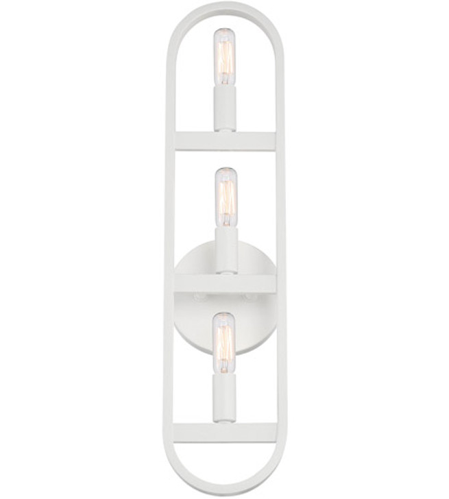 3-Light Wall Sconce D254C-3WS-MW