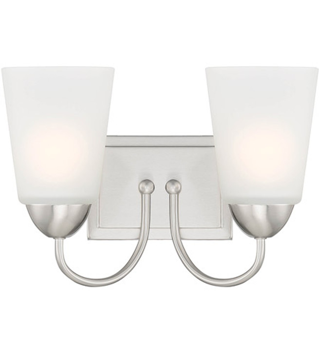 2-Light Vanity D267M-2B-BN