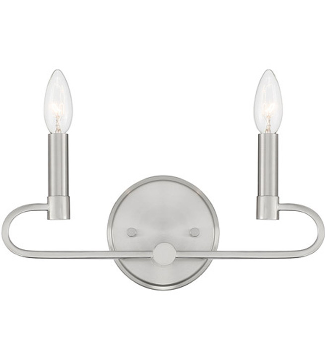 2-Light Vanity D269C-2B-BN