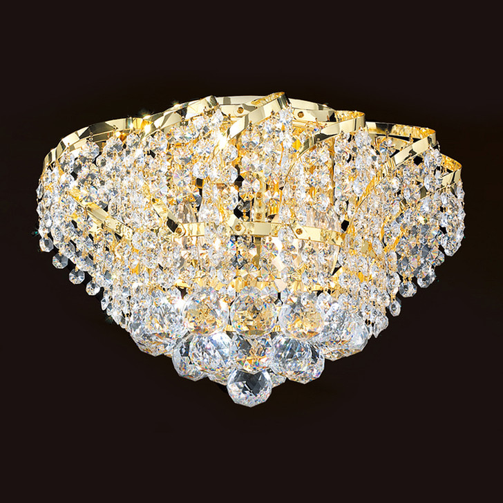 Cinderella Crystal Flush mount Light KL-41041-1610-G