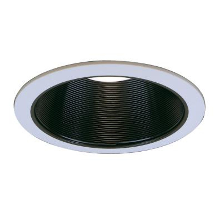 6" Black Phenolic Coilex Baffle, Max Lamp-R30/75W EVRT610WH